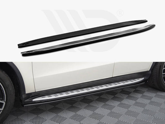 Side Skirts Diffusers Mercedes-Benz GLE Coupe 43 AMG / AMG-Line C292