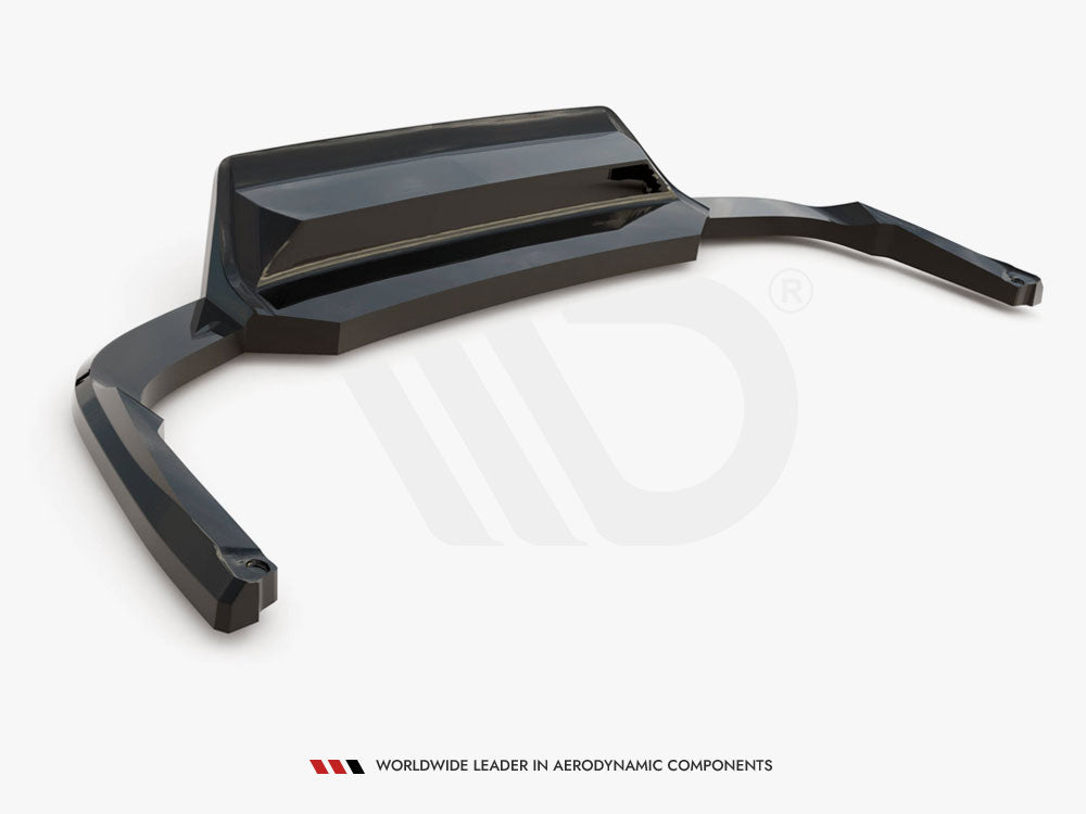 Central Rear Splitter (Vertical Bars) Skoda Kodiaq RS Mk1 Facelift