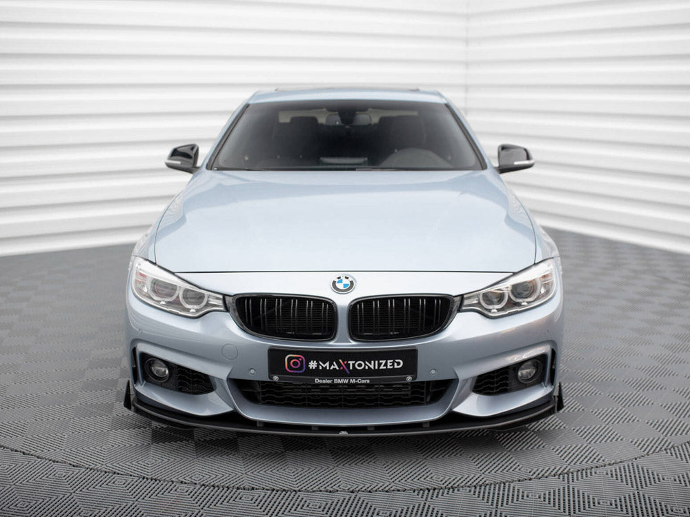 Street PRO Front Splitter + Flaps BMW 4 Coupe / Gran Coupe / Cabrio M-Pack F32 / F36 / F33