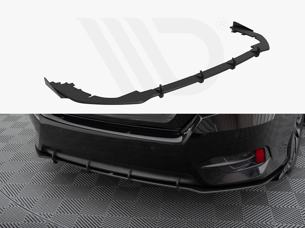 Street PRO Rear Diffuser + Flaps Honda Civic Mk10