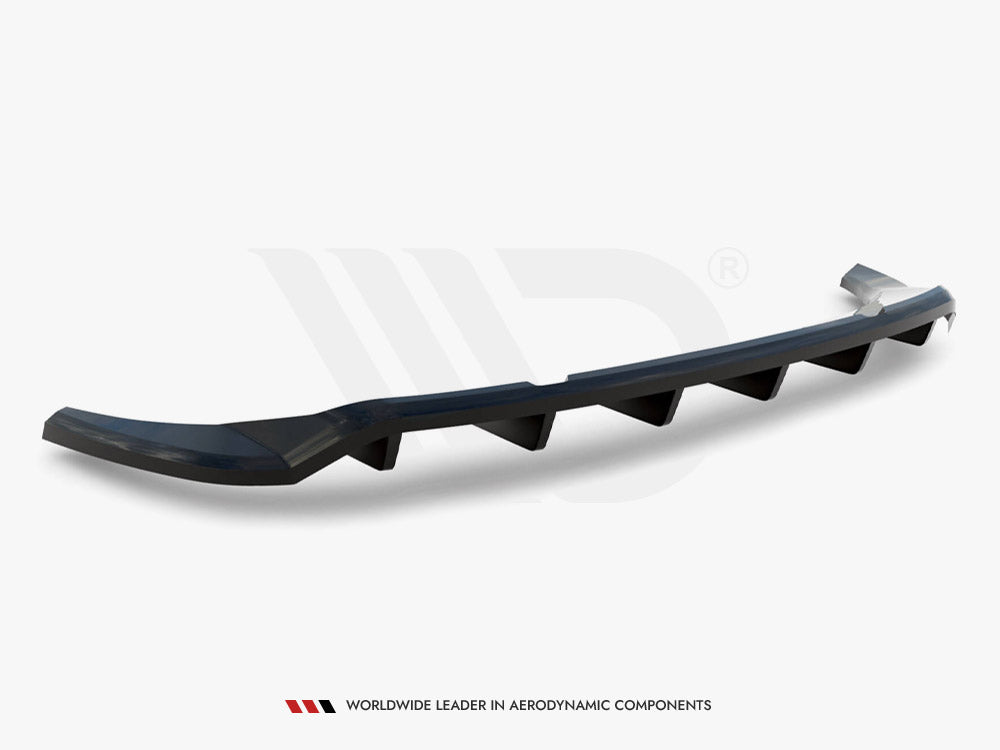 Central Rear Splitter (Vertical Bars) Audi Q3 Sportback F3