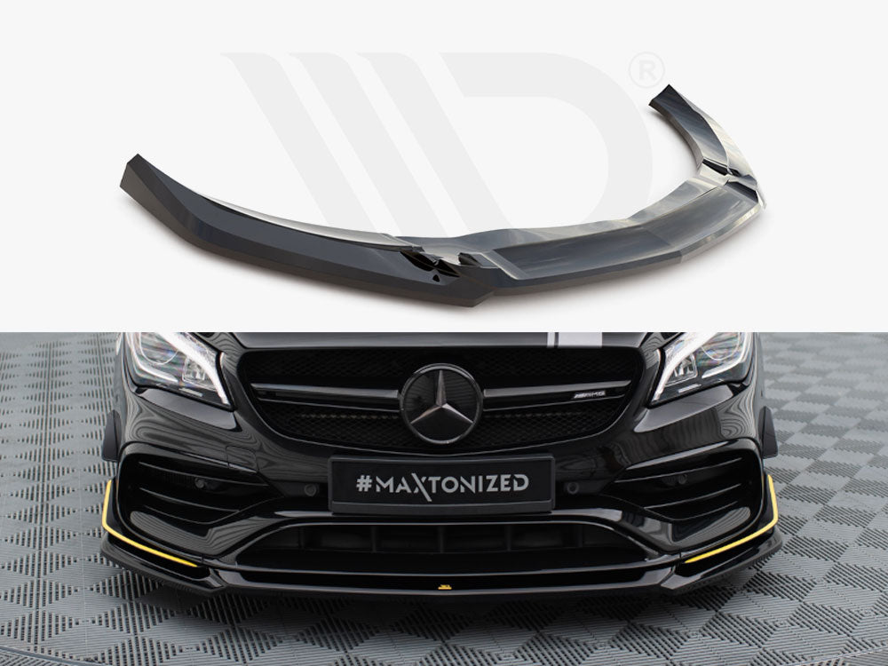 Front Splitter V.4 Mercedes-AMG CLA 45 Aero C117 Facelift