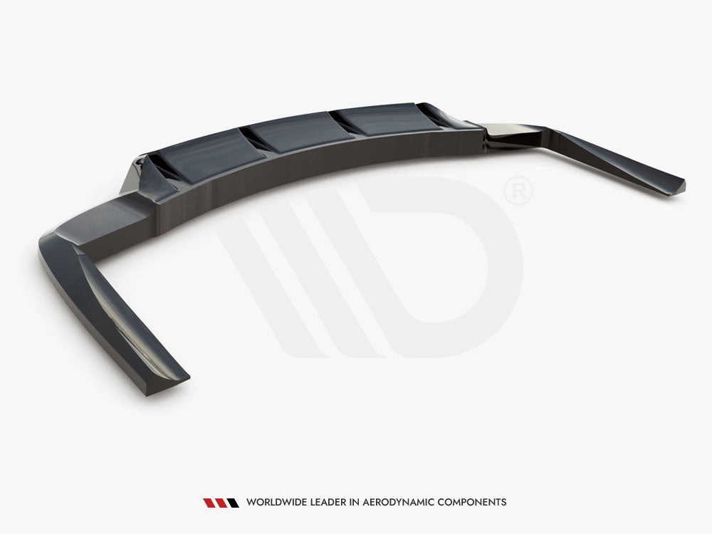 Central Rear Splitter (Vertical Bars) Mercedes-AMG CLA 45 C117 Facelift