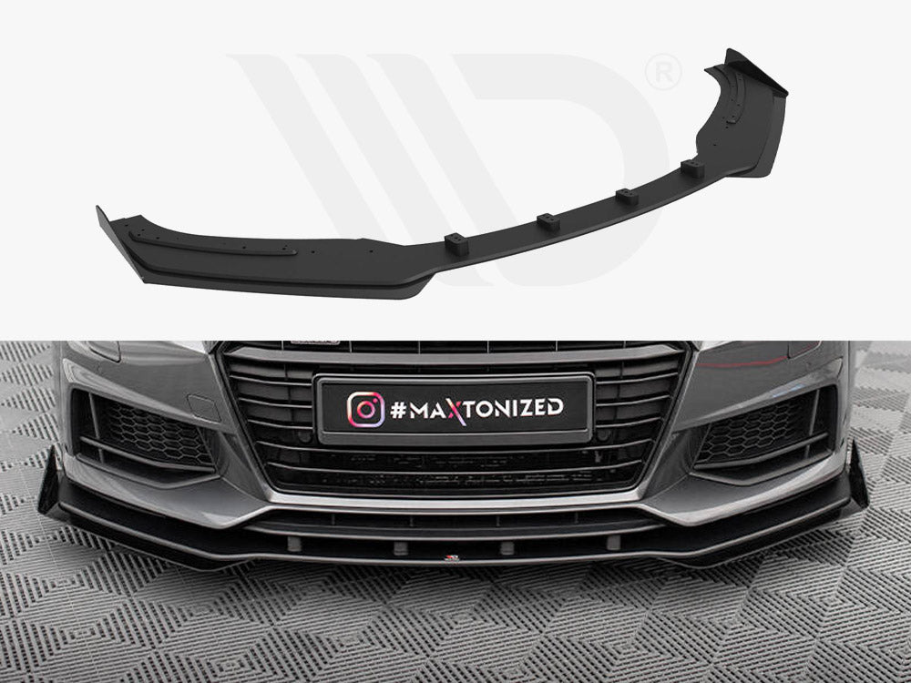 Street PRO Front Splitter + Flaps Audi TT S / S-Line 8S