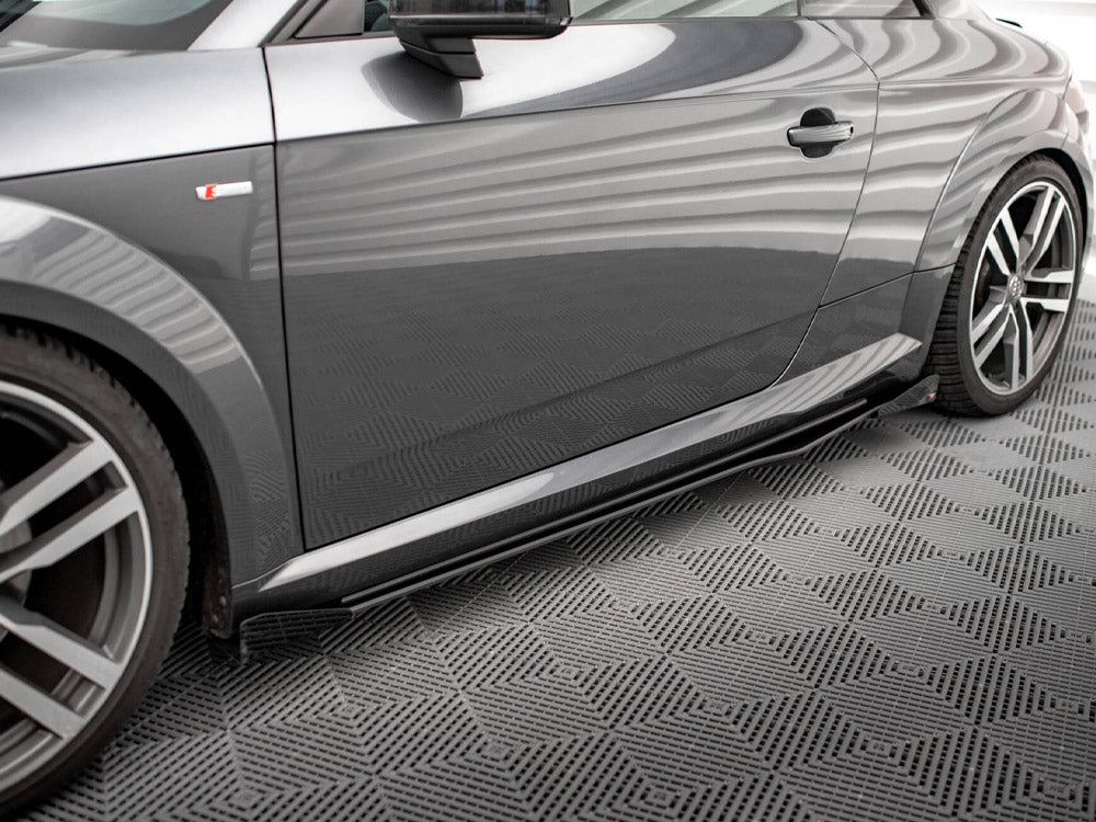 Street PRO Side Skirts Diffusers + Flaps Audi TT S / S-Line 8S