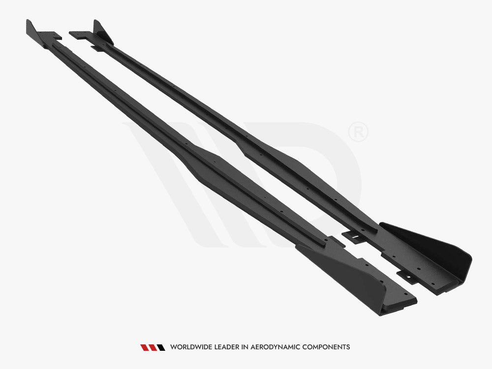 Street PRO Side Skirts Diffusers + Flaps Audi TT S / S-Line 8S