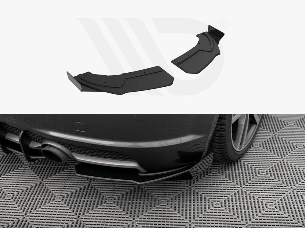 Street Pro Rear Side Splitters + Flaps Audi TT S-Line 8S