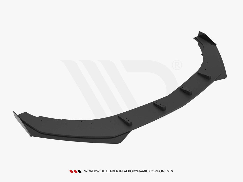 Street PRO Front Splitter + Flaps Mercedes-AMG CLA 45 Aero C117 Facelift