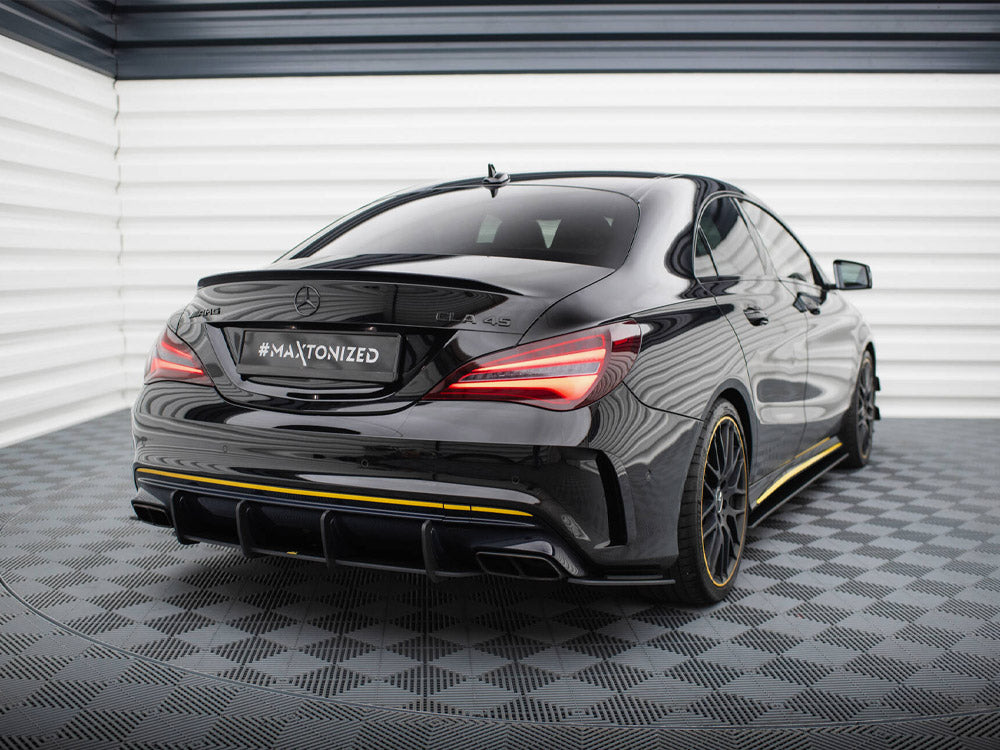 Street Pro Rear Side Splitters Mercedes-AMG CLA 45 C117 Facelift