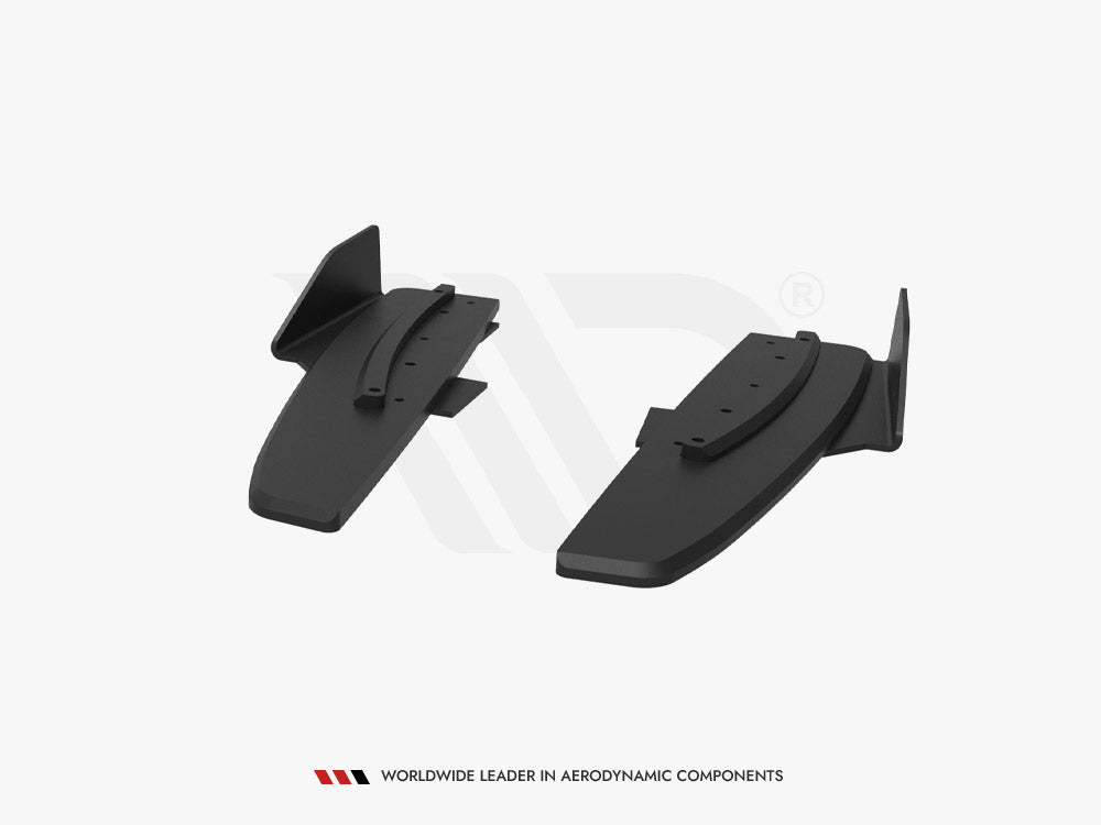 Street Pro Rear Side Splitters + Flaps Mercedes-AMG CLA 45 C117 Facelift