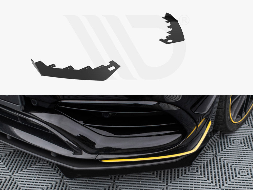 Front Flaps Mercedes-AMG CLA 45 Aero C117 Facelift