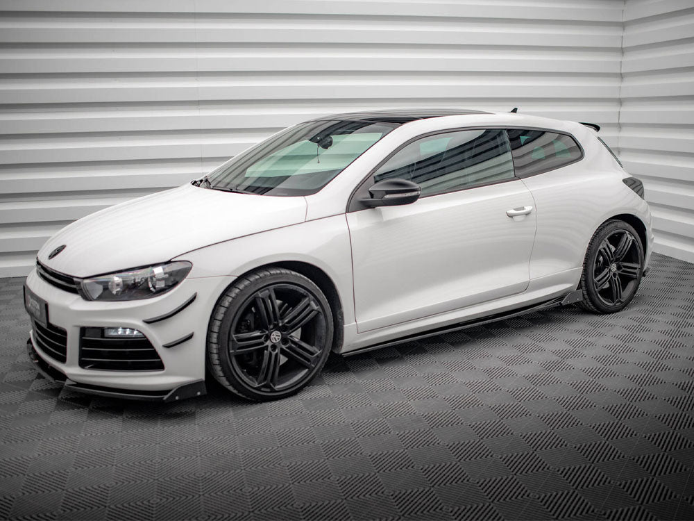 Side Skirts Diffusers V.2 + Flaps Volkswagen Scirocco R Mk3