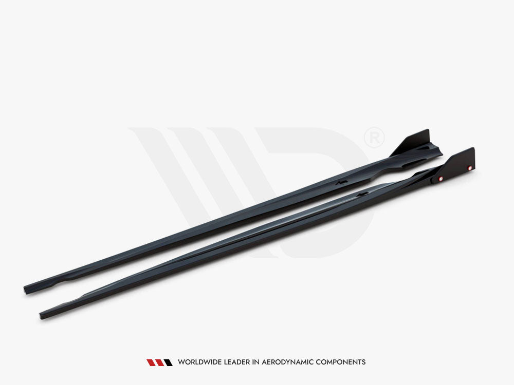 Side Skirts Diffusers V.2 + Flaps Volkswagen Scirocco R Mk3