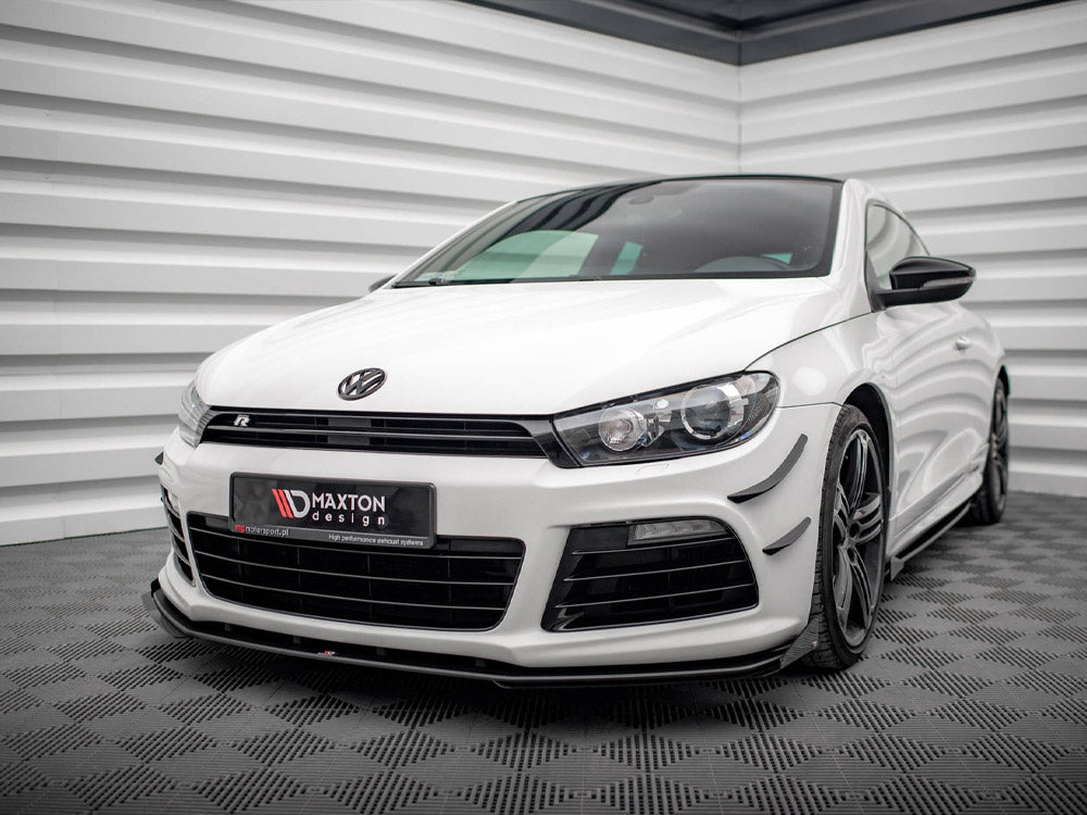 Street PRO Front Splitter + Flaps Volkswagen Scirocco R Mk3