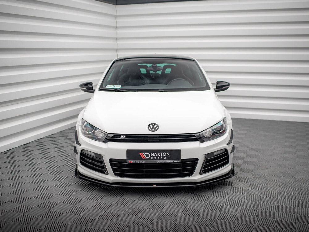 Street PRO Front Splitter + Flaps Volkswagen Scirocco R Mk3