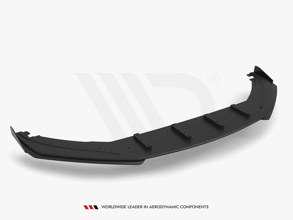 Street PRO Front Splitter + Flaps Volkswagen Scirocco R Mk3