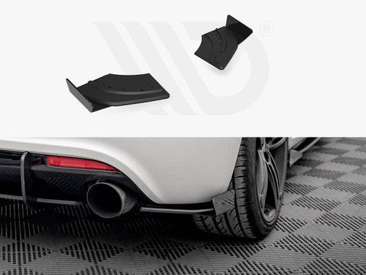 Street Pro Rear Side Splitters + Flaps Volkswagen Scirocco R Mk3