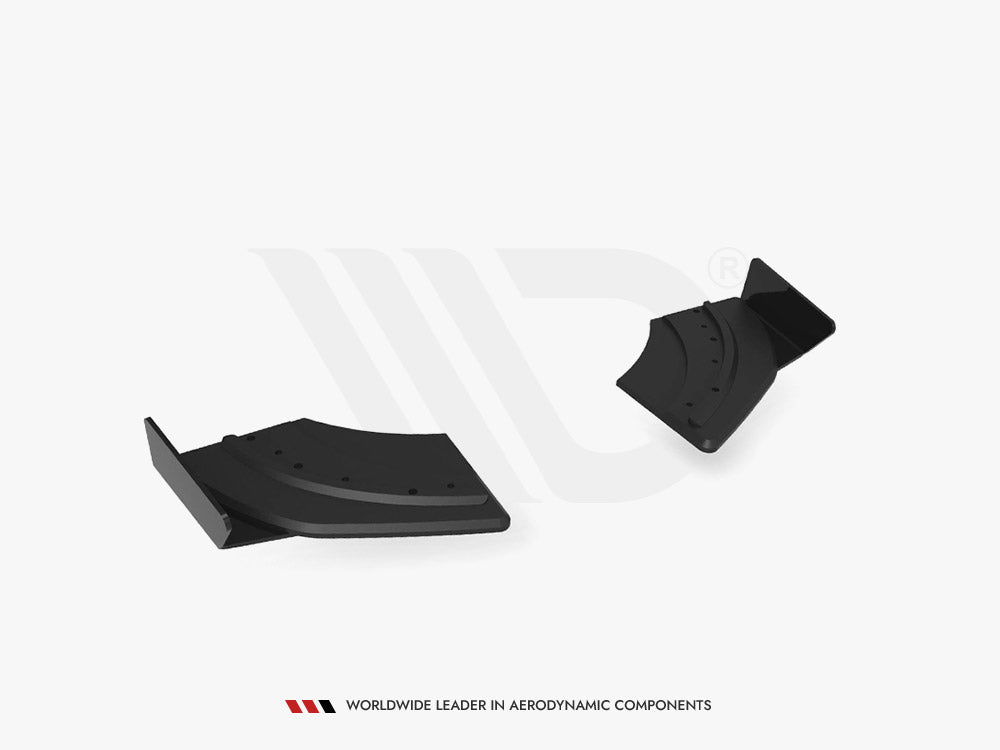 Street Pro Rear Side Splitters + Flaps Volkswagen Scirocco R Mk3