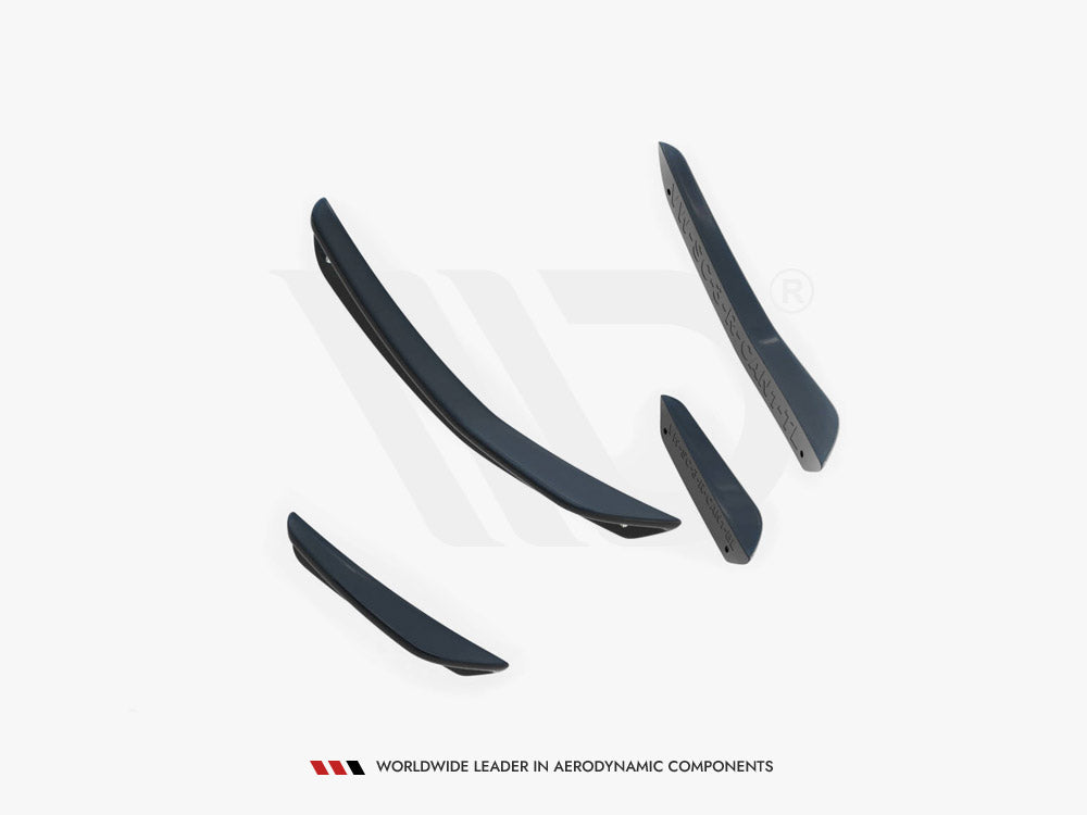 Front Bumper Wings (Canards) Volkswagen Scirocco R Mk3