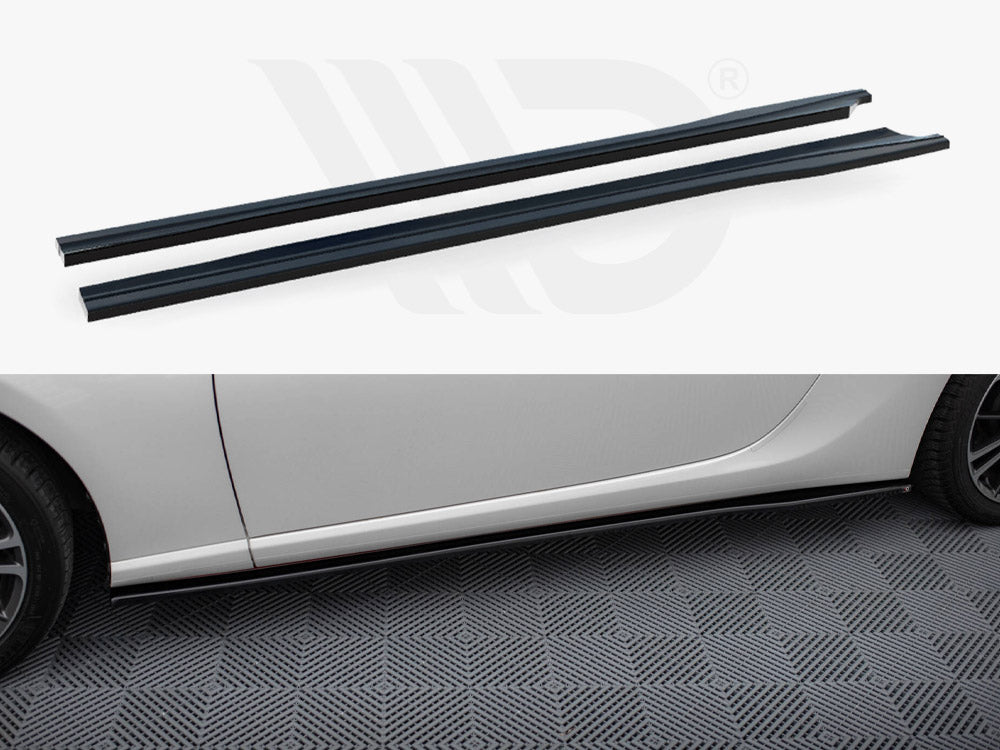 Side Skirts Diffusers V.1 Subaru BRZ / Toyota GT86 Facelift