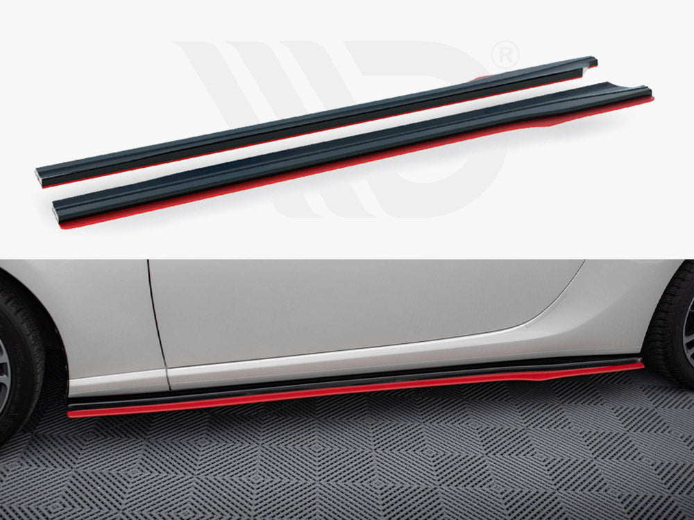 Side Skirts Diffusers V.2 Subaru BRZ / Toyota GT86 Facelift