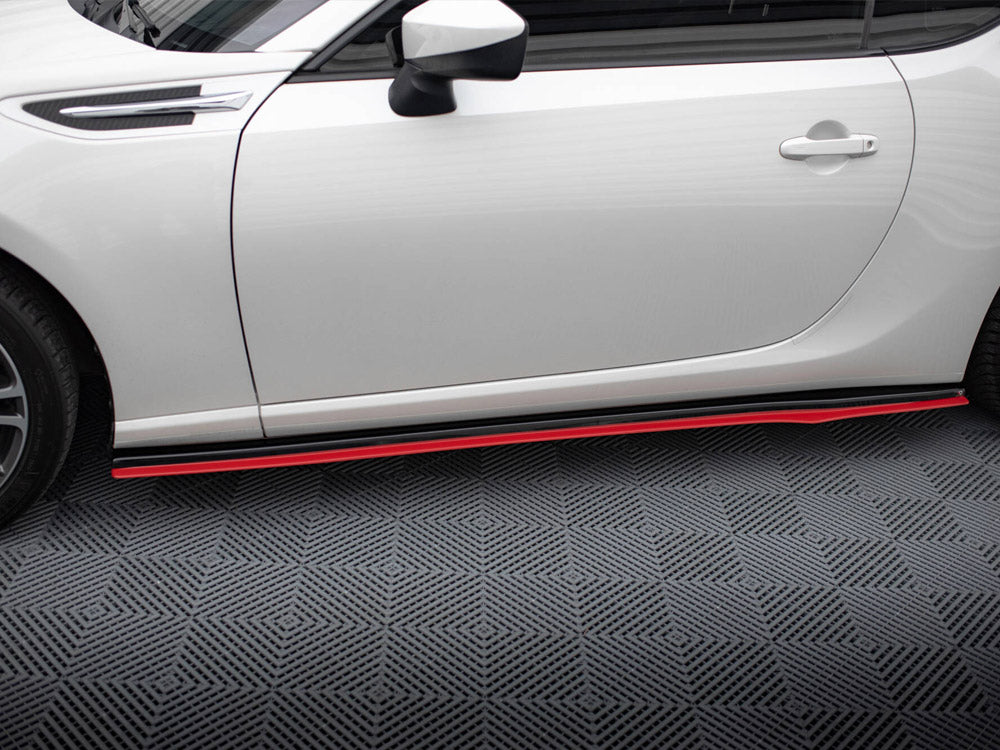 Side Skirts Diffusers V.2 Subaru BRZ / Toyota GT86 Facelift