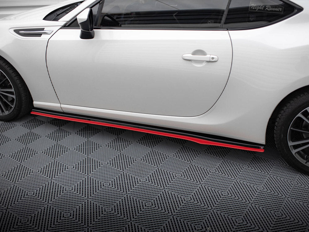 Side Skirts Diffusers V.2 Subaru BRZ / Toyota GT86 Facelift