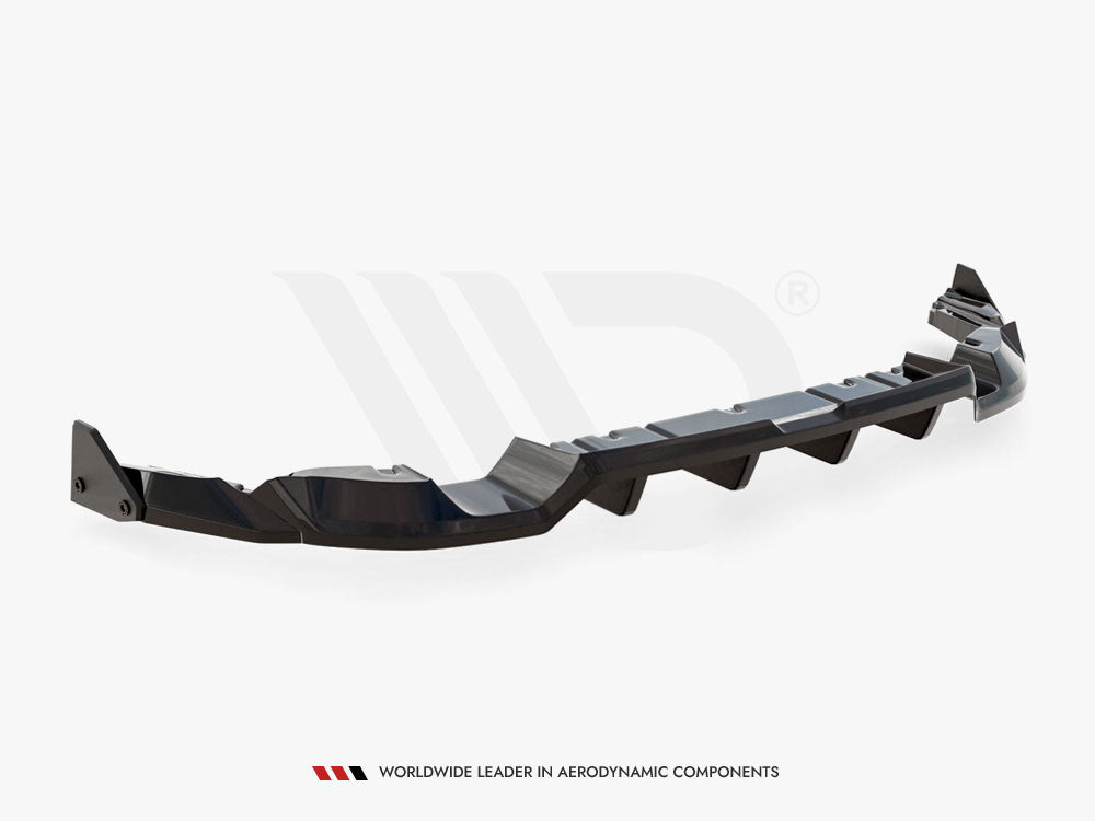 Central Rear Splitter (Vertical Bars) V.1 + Flaps Toyota GR86 Mk1