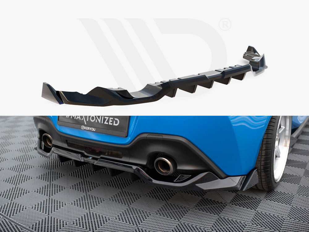 Central Rear Splitter (Vertical Bars) V.3 Toyota GR86 Mk1