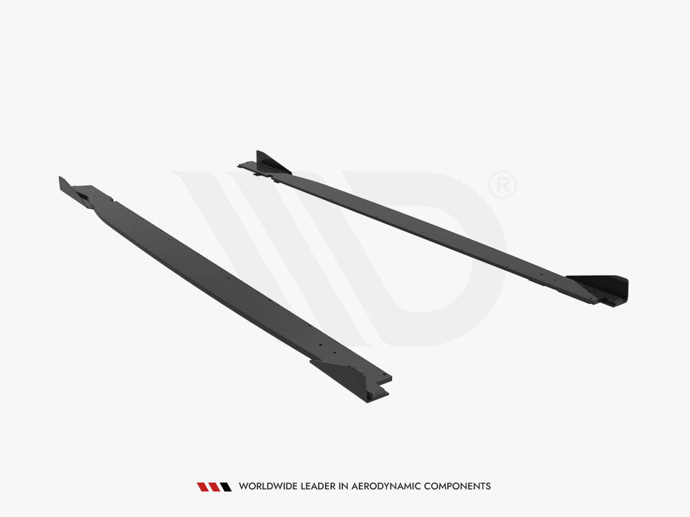 Street PRO Side Skirts Diffusers V.1 + Flaps Toyota GR86 Mk1