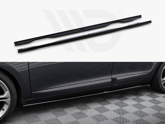 Side Skirts Diffusers Renault Megane GT Mk3 Facelift