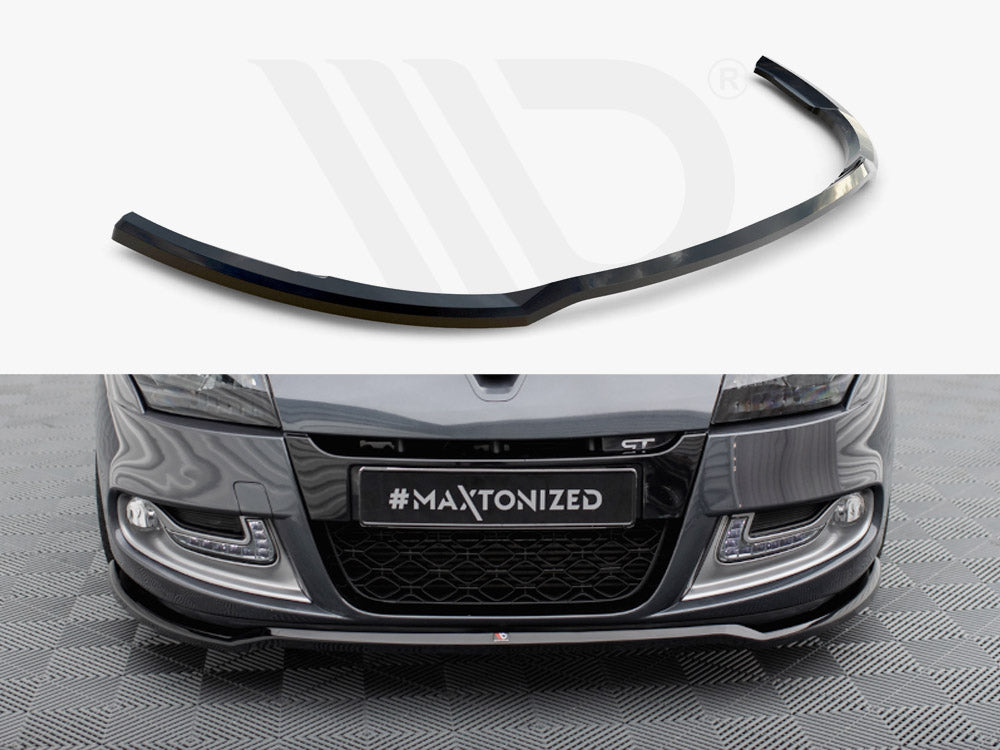 Front Splitter V.1 Renault Megane GT Mk3 Facelift