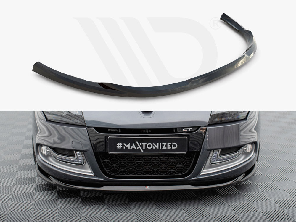 Front Splitter V.2 Renault Megane GT Mk3 Facelift