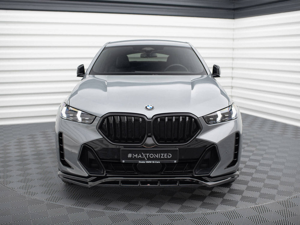 Front Splitter V.1 BMW X6 M-Pack G06 Facelift