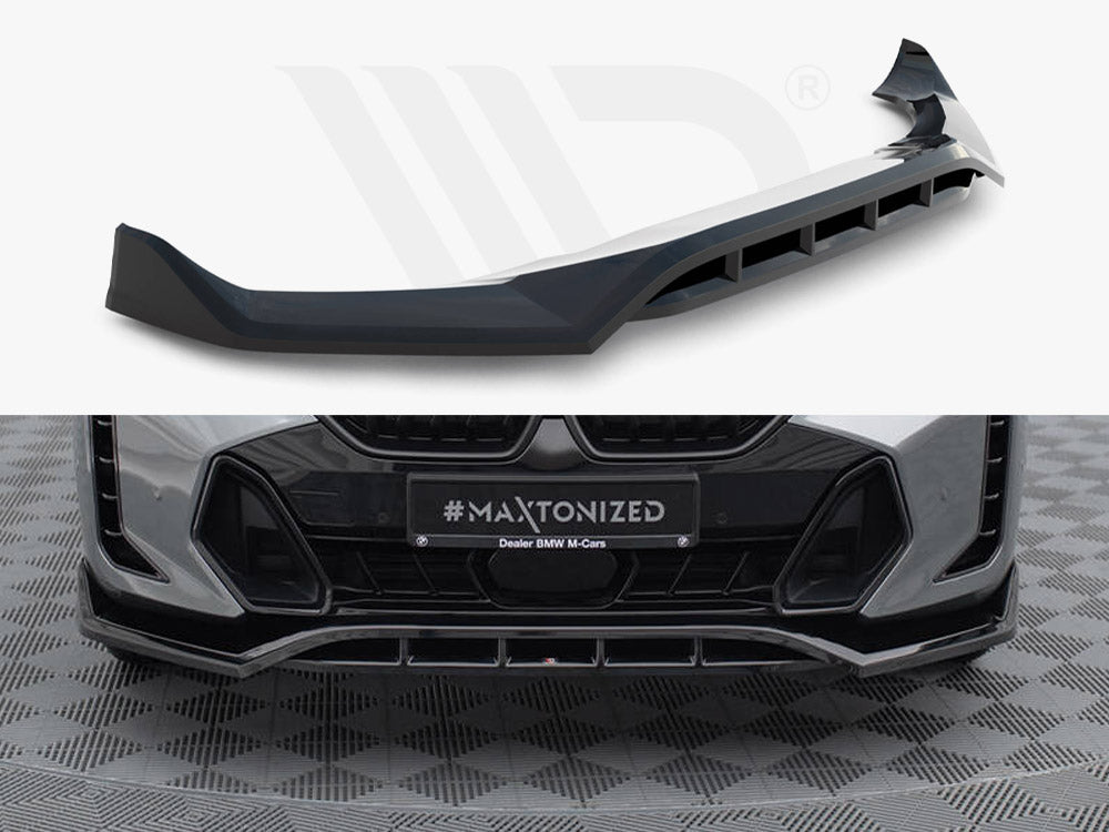 Front Splitter V.2 BMW X6 M-Pack G06 Facelift