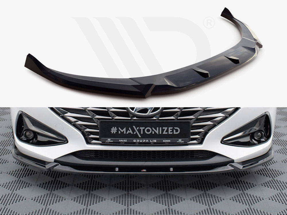 Front Splitter V.2 Hyundai I30 Mk3 Facelift