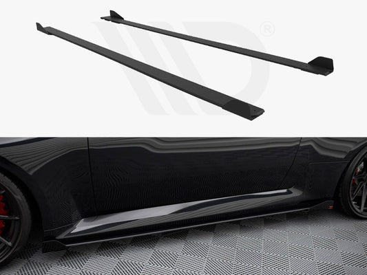 Street PRO Side Skirts Diffusers V.1 + Flaps BMW M2 G87