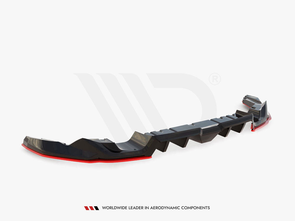 Central Rear Splitter (Vertical Bars) V.2 Toyota GR86 Mk1