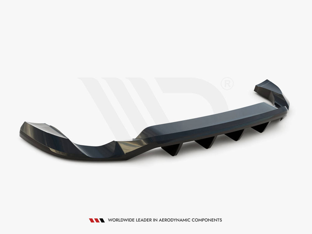 Central Rear Splitter (Vertical Bars) Volkswagen Touareg Mk2