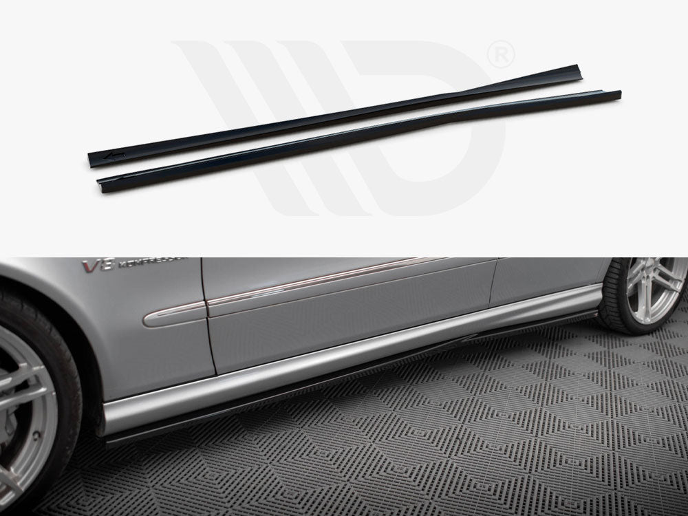 Side Skirts Diffusers Mercedes-Benz E 55 AMG W211