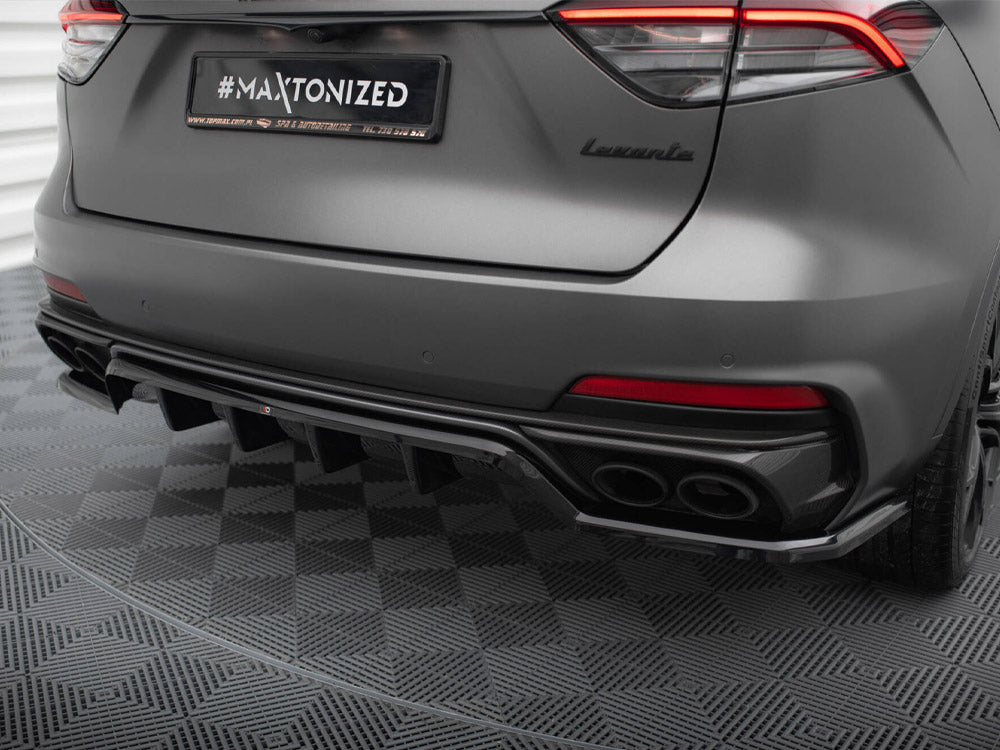 Central Rear Splitter (Vertical Bars) Maserati Levante Trofeo Mk1