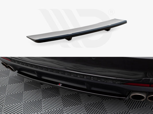 Central Rear Splitter (Vertical Bars) Audi S4 B9 Facelift