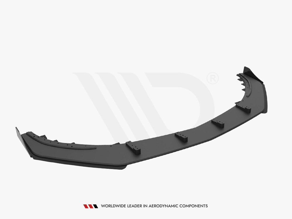 Street PRO Front Splitter + Flaps Mercedes-Benz A 45 AMG Aero W176 Facelift