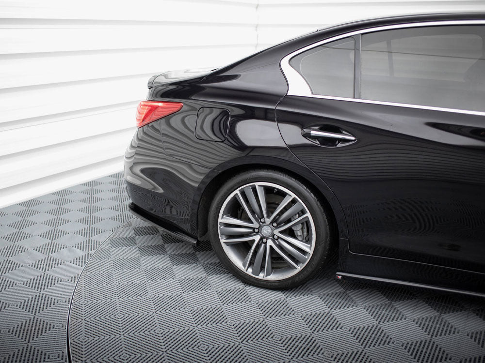 Rear Side Splitters V.2 Infiniti Q50 S Mk1