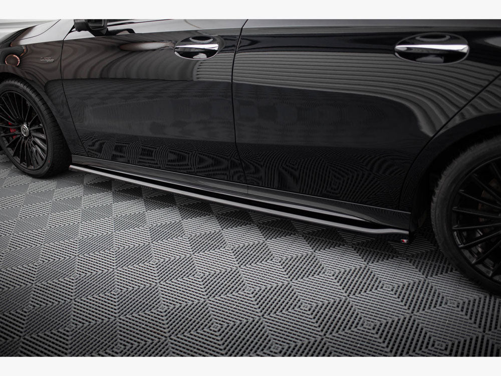 Side Skirts Diffusers Mercedes-AMG A35 W177 Facelift