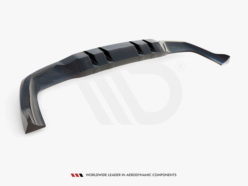 Central Rear Splitter (Vertical Bars) Mercedes-AMG A35 Hatchback W177