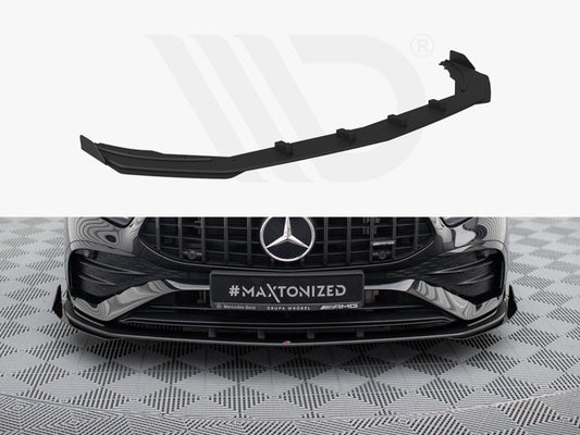 Street PRO Front Splitter + Flaps Mercedes-AMG A35 W177 Facelift