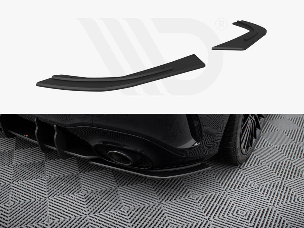 Street Pro Rear Side Splitters Mercedes-AMG A35 Hatchback W177