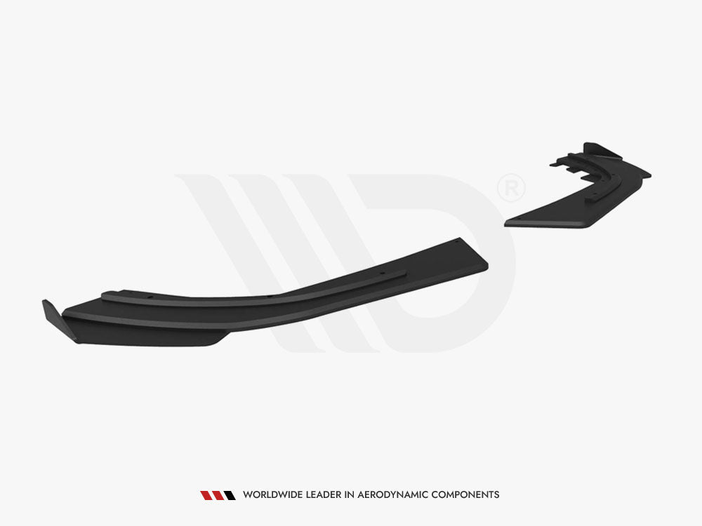 Street Pro Rear Side Splitters + Flaps Mercedes-AMG A35 Hatchback W177