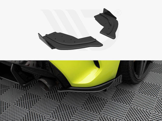 Street Pro Rear Side Splitters V.1 + Flaps V.1 BMW 1 F40 M-Pack / M135i